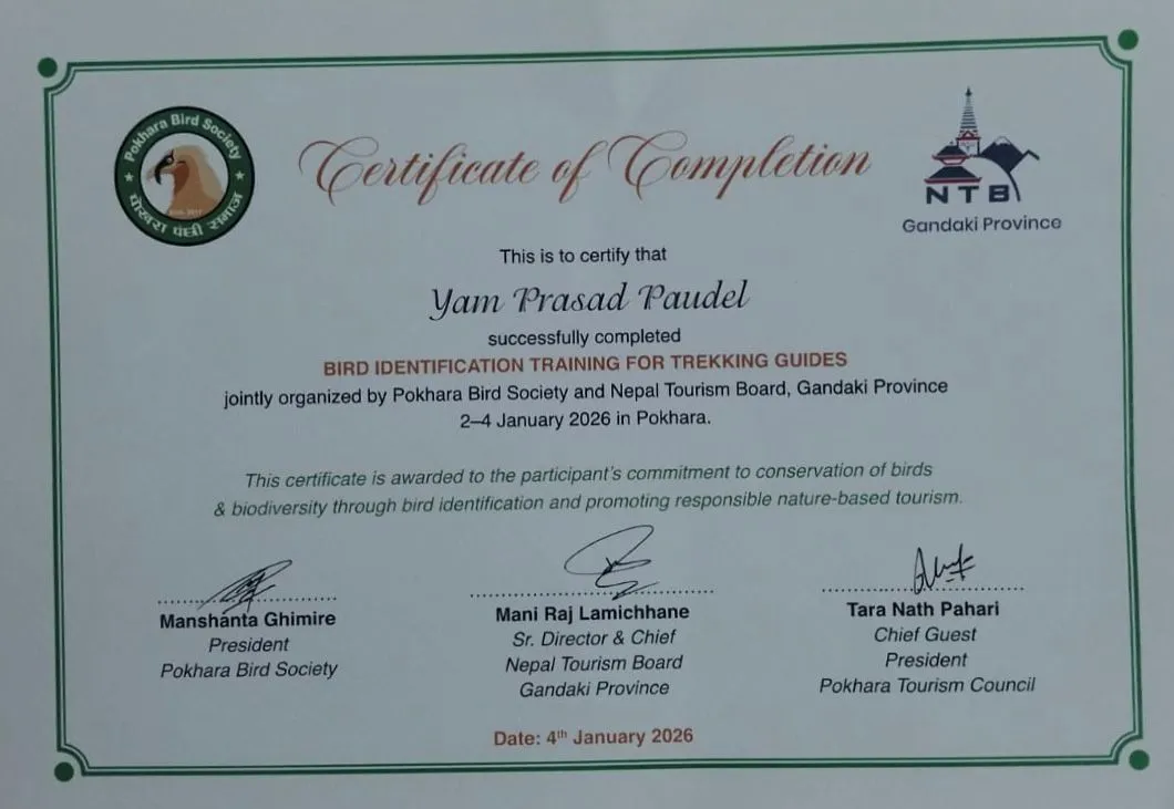 Bird_Identification_Training_Certificate